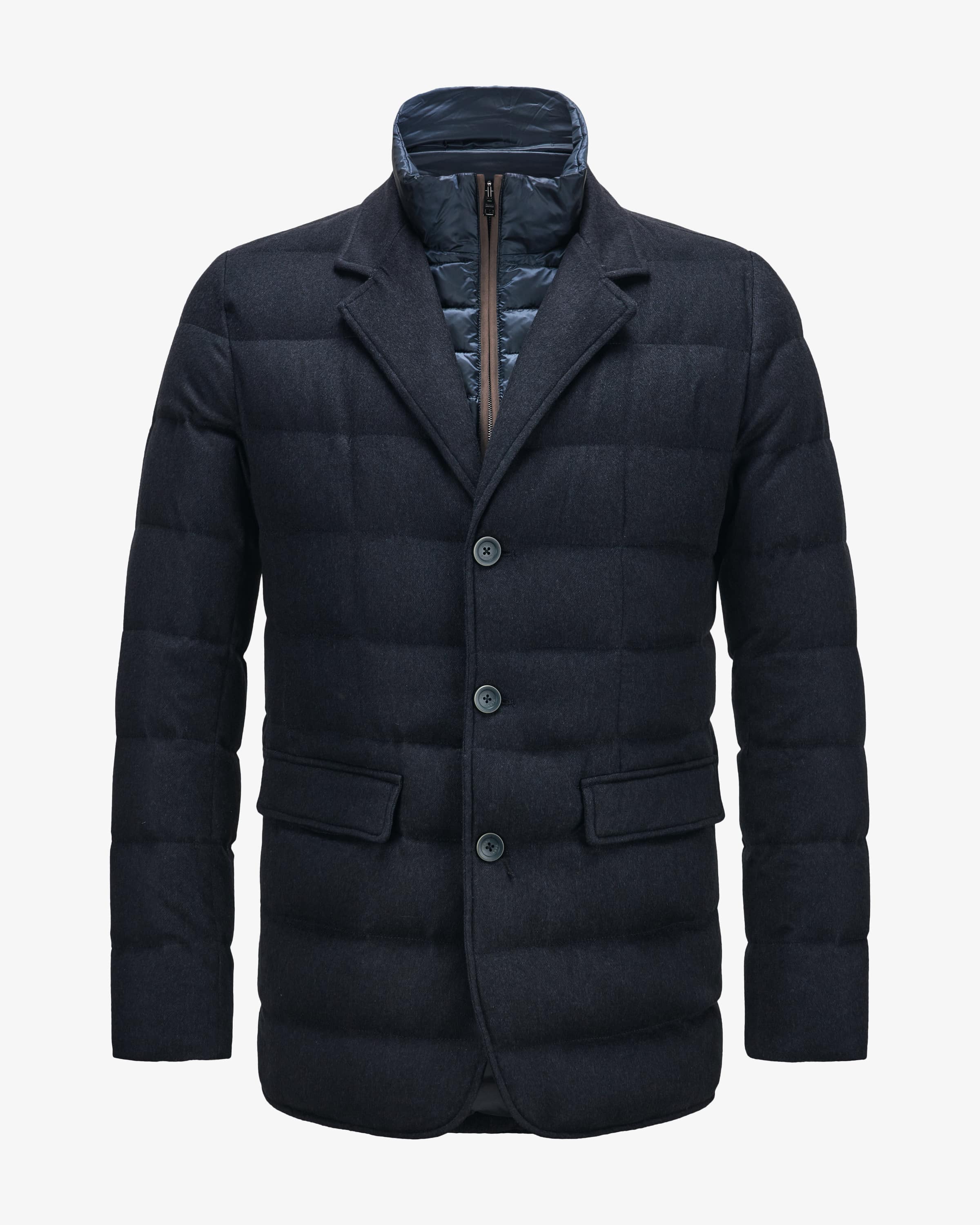 Herno Silk and cashmere quilted jacket | LODENFREY