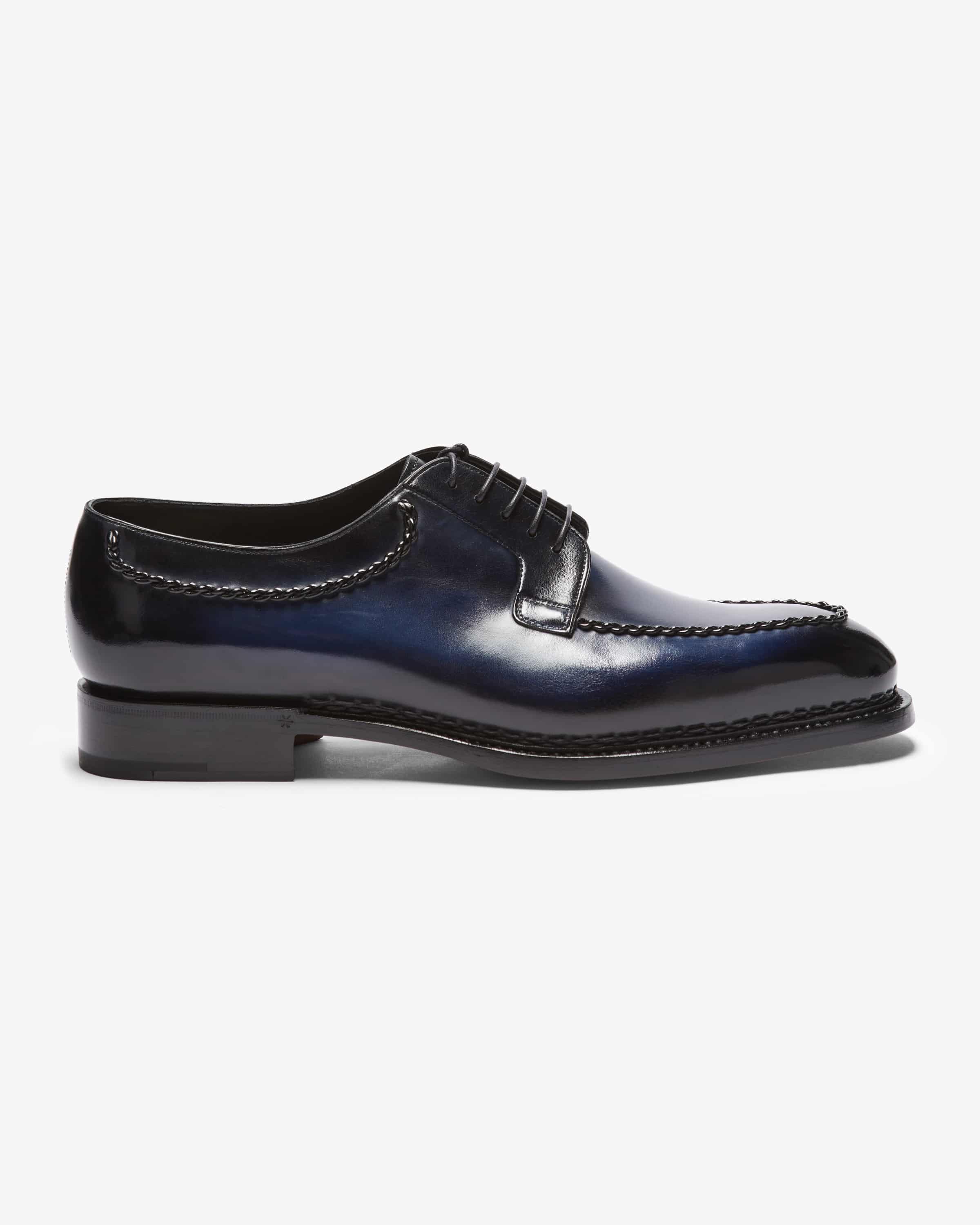 Santoni 50th Anniversary Fortuna Derby shoes LODENFREY