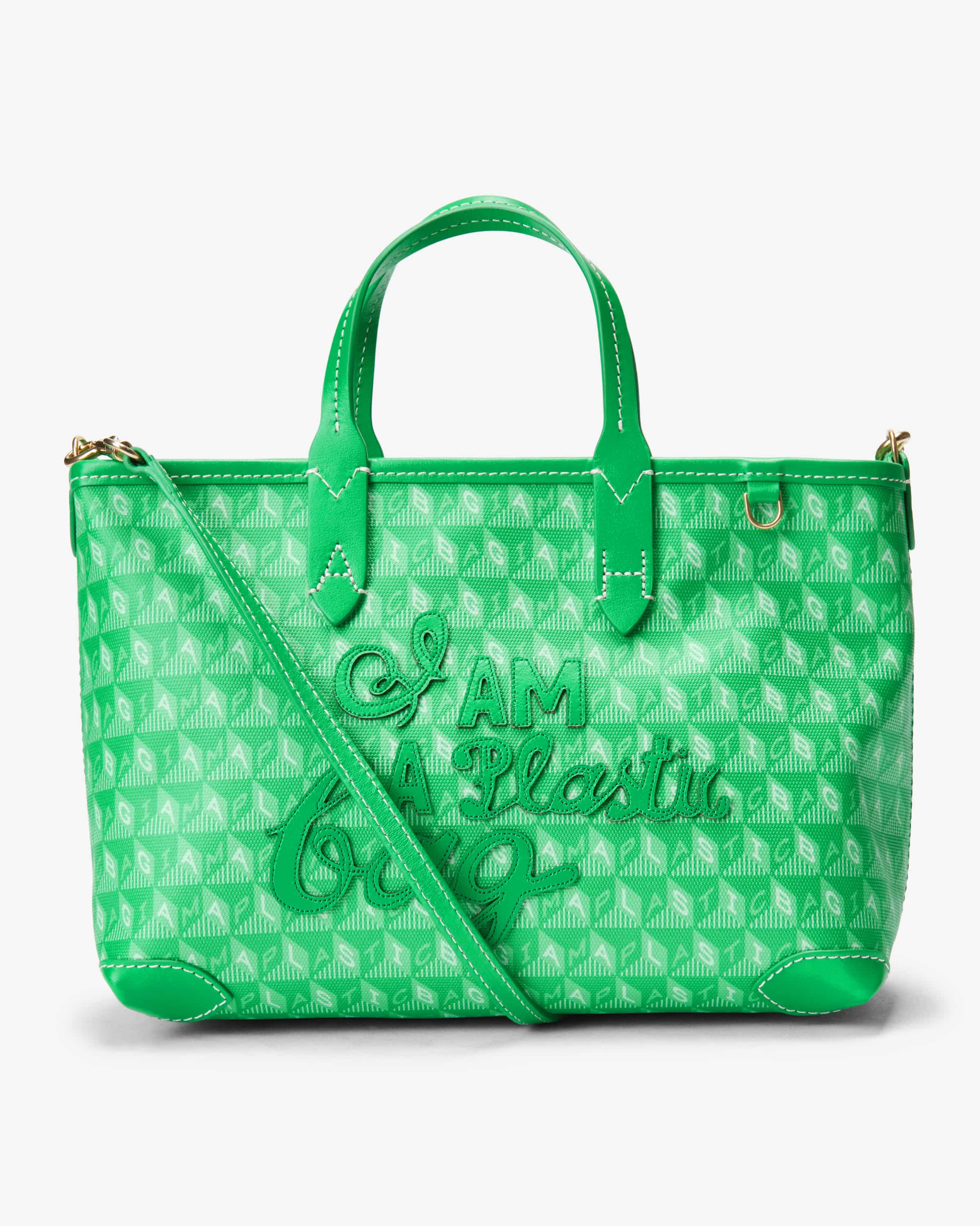 Anya Hindmarch I am a plastic bag handbag | LODENFREY