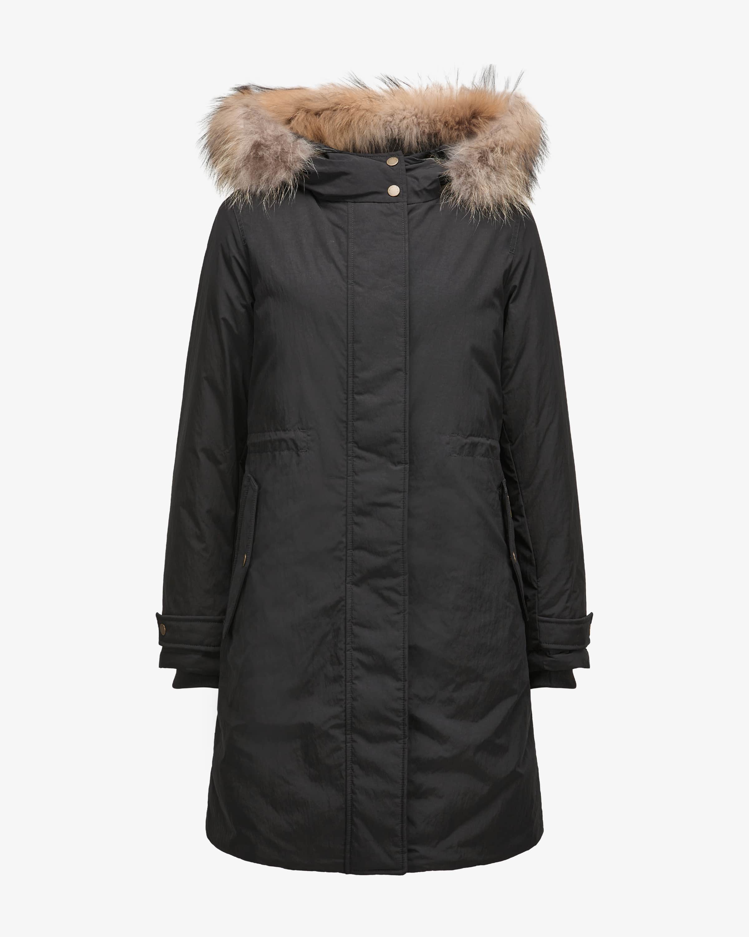Parka Clearance Woolrich Luxury Parka Schwarz Black Woolrich Parka