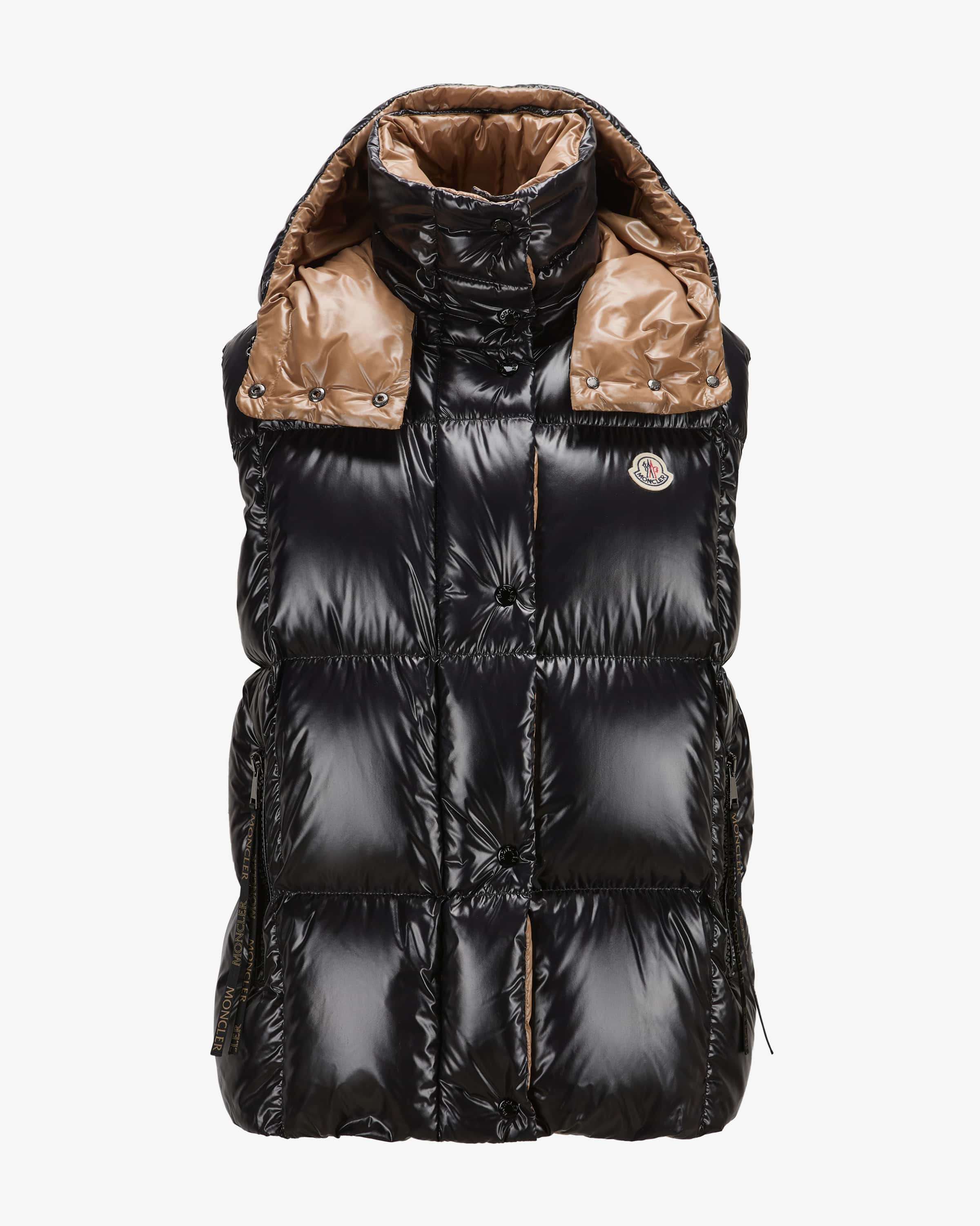 MONCLER LUZULE ダウンベスト サイズ０ Black Luzule Hooded Down Gilet - Vests for Women | Moncler LT