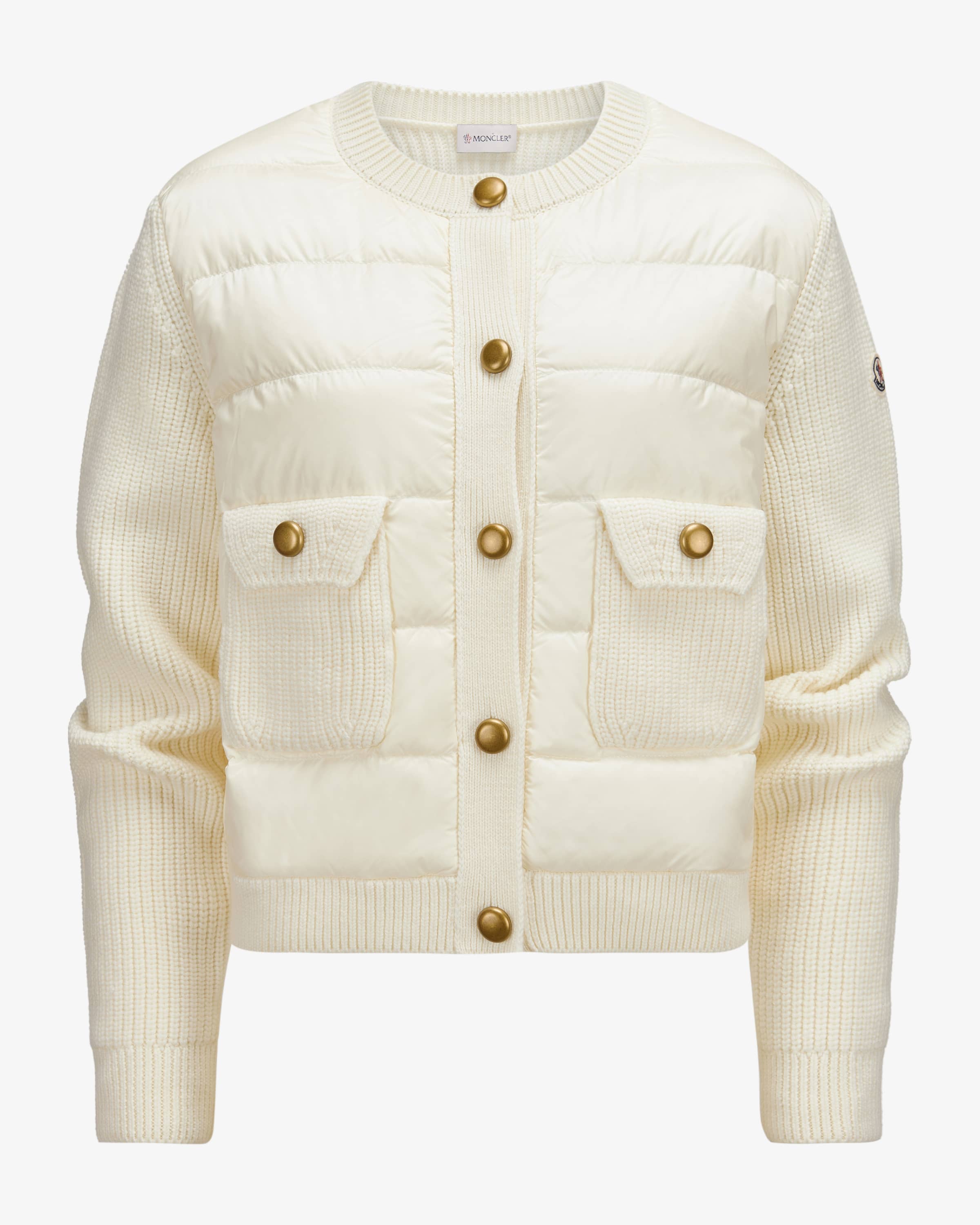 Moncler★素敵！Soft White Maglione Cardigan Tricot Jacket 24_d2e444b6-a3c9-4781-b551-