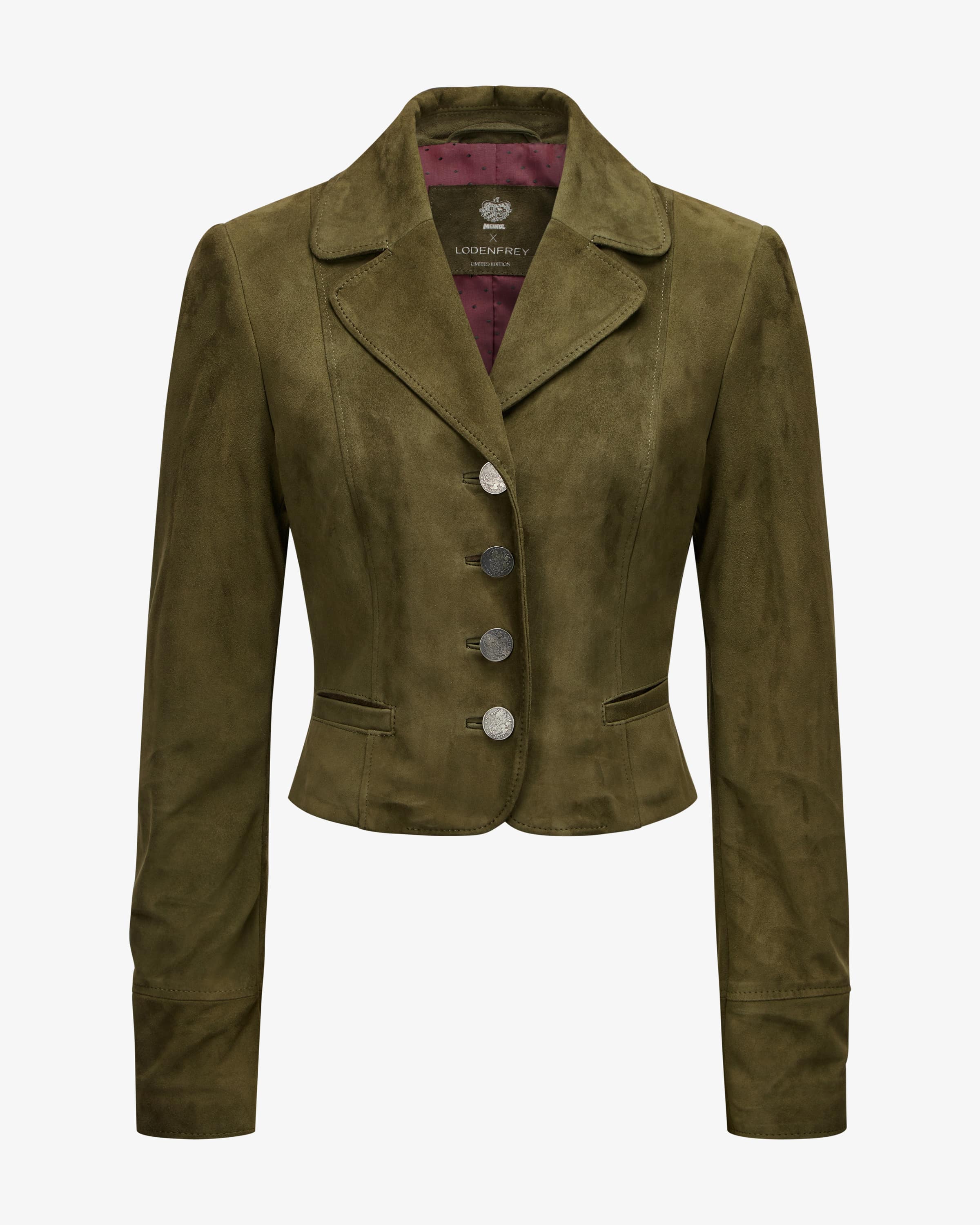 Meindl x LODENFREY Linderhof traditional leather jacket LODENFREY