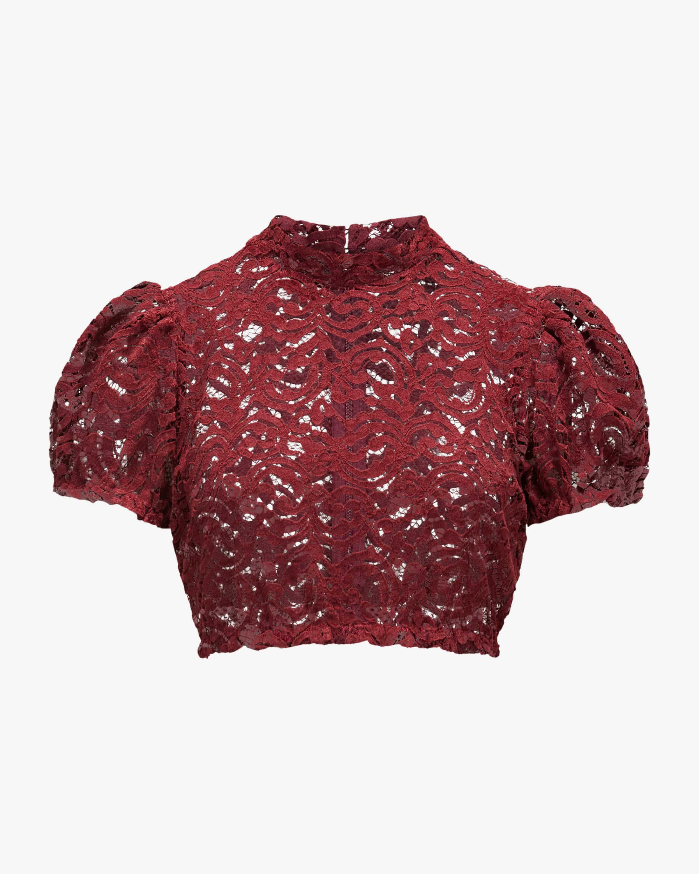 Kinga Mathe Pina dirndl blouse semi-transparent LODENFREY