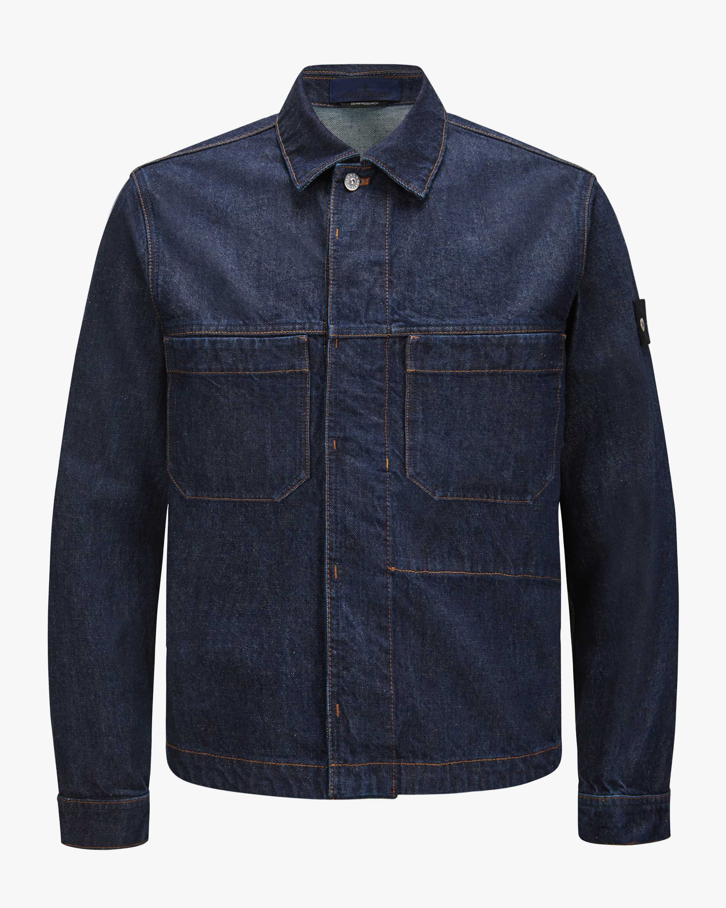 STONE  リサーチデニムジャケット Stone Island Denim Research denim jacket | LODENFREY Stone Island