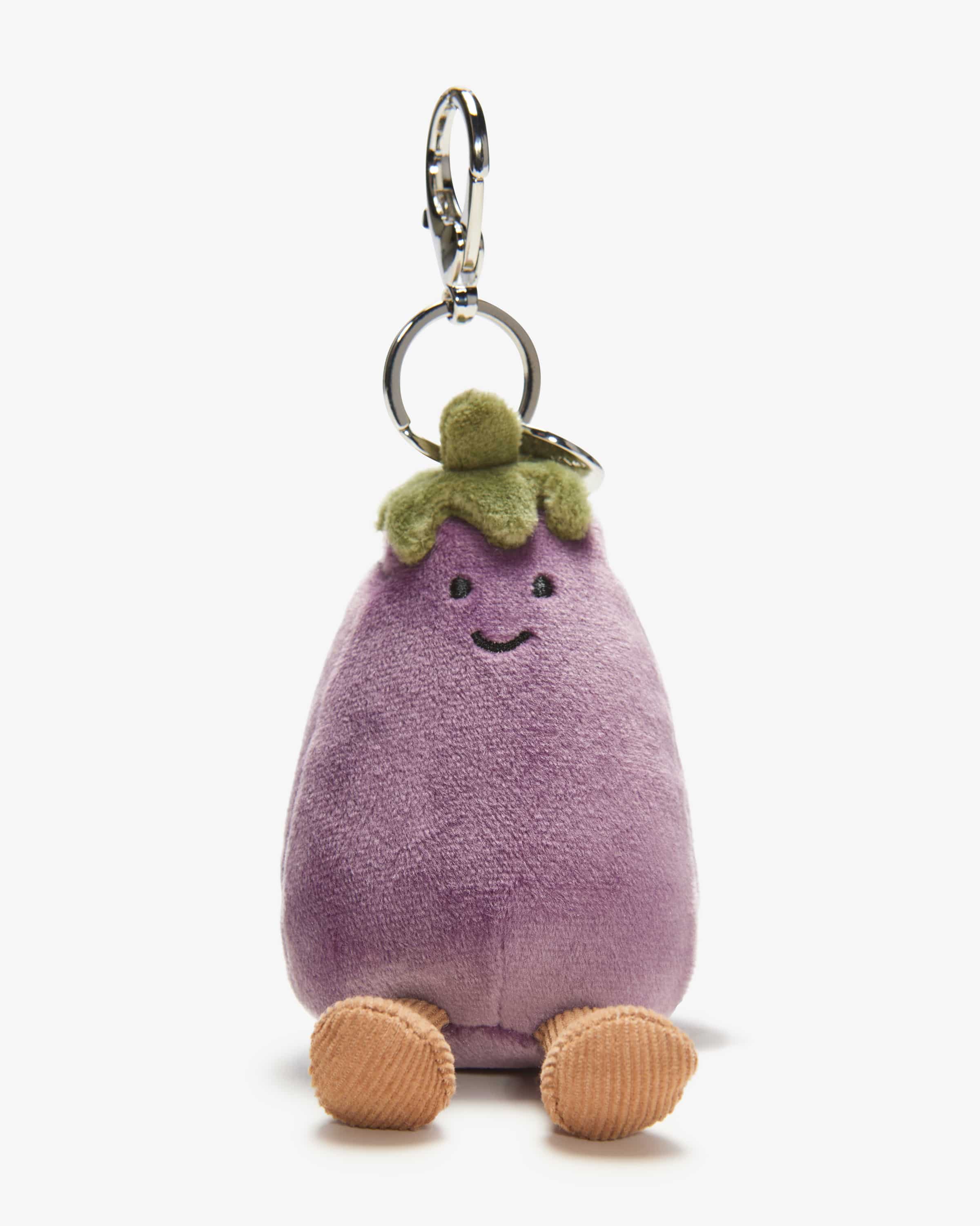 Jellycat Amuseables Aubergine Plüschtier-Anhänger | LODENFREY