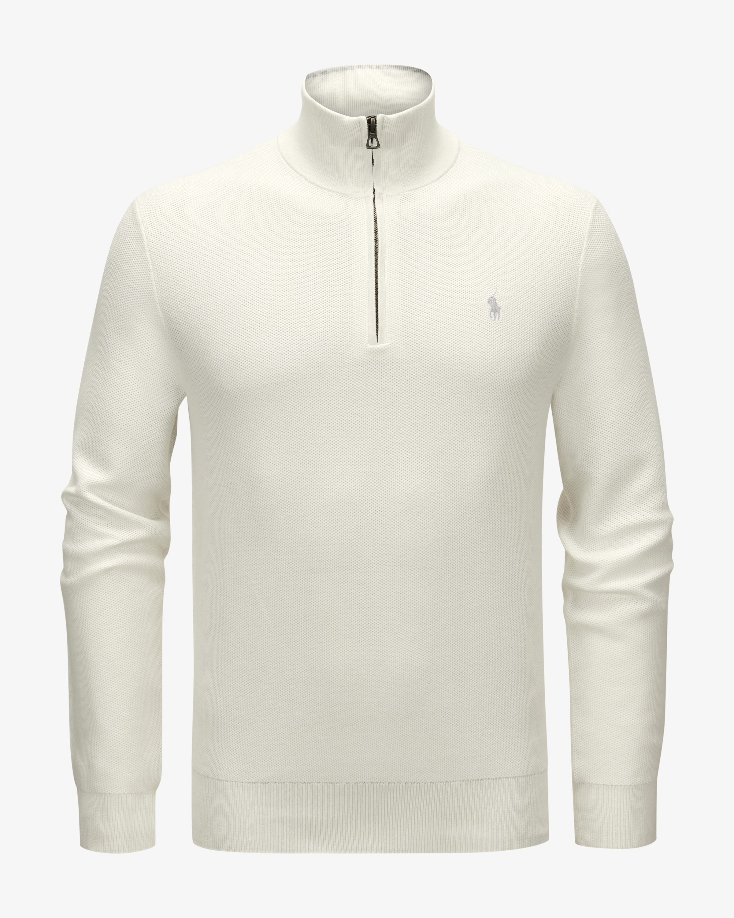 Polo Ralph Lauren ホワイトニット Mサイズ Polo Ralph Lauren Cotton troyer | LODENFREY