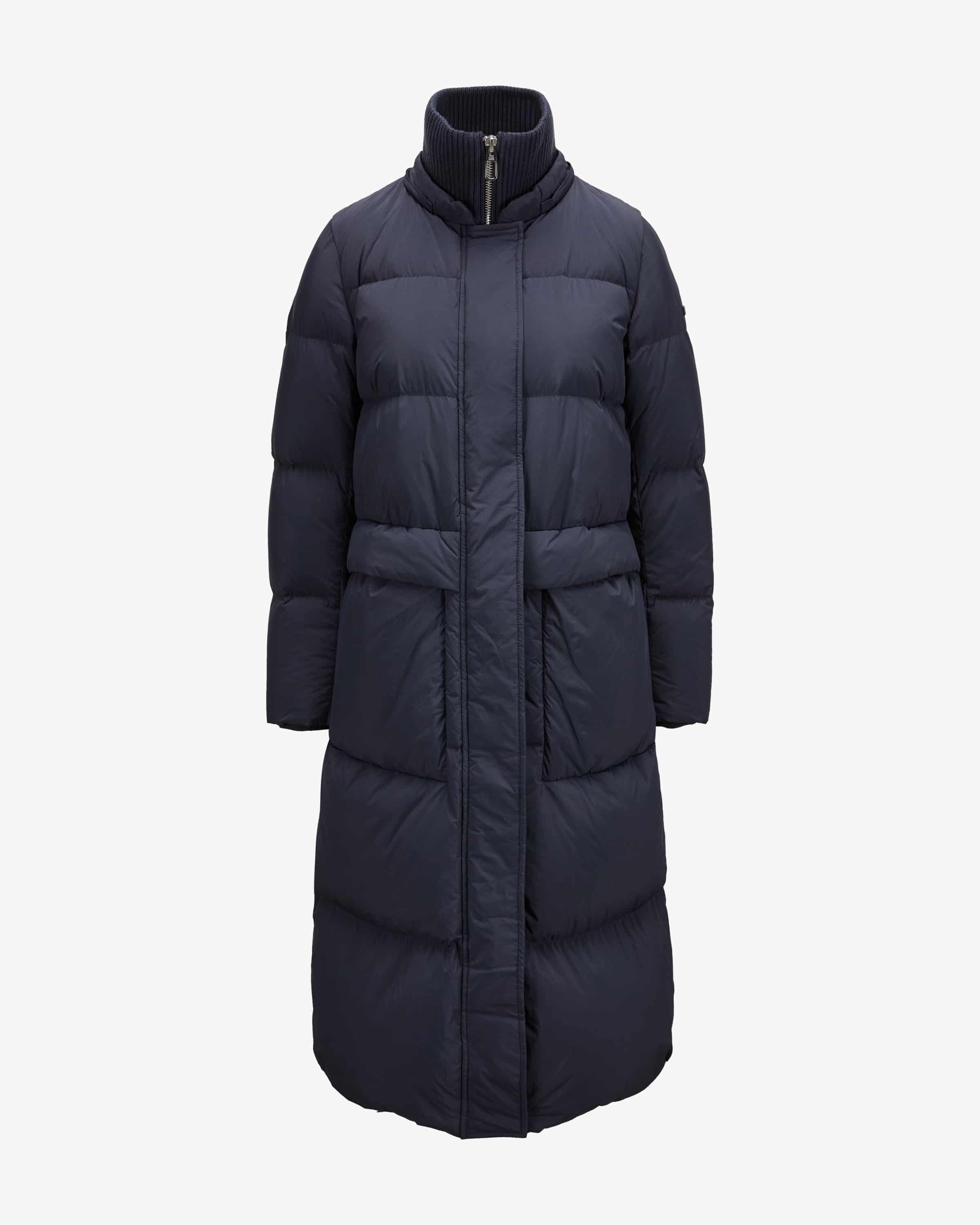 Engelhorn Daunenmantel Hoher Kragen Damen Winter Damen Steppmantel