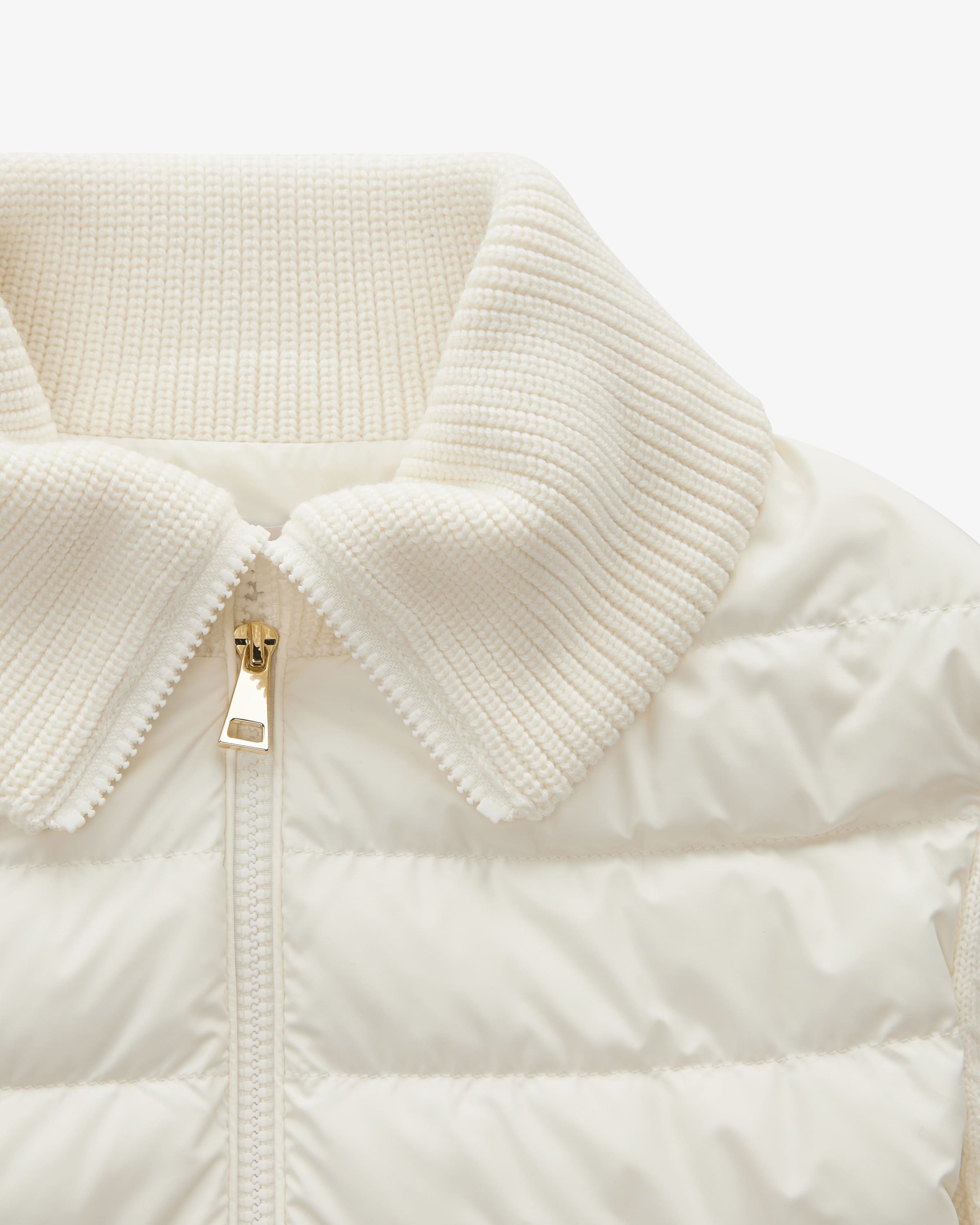 ☆MONCLER☆ パディングフロント・コットンニットジャケット♪ ☆MONCLER☆ パディングフロント・コットンニットジャケット