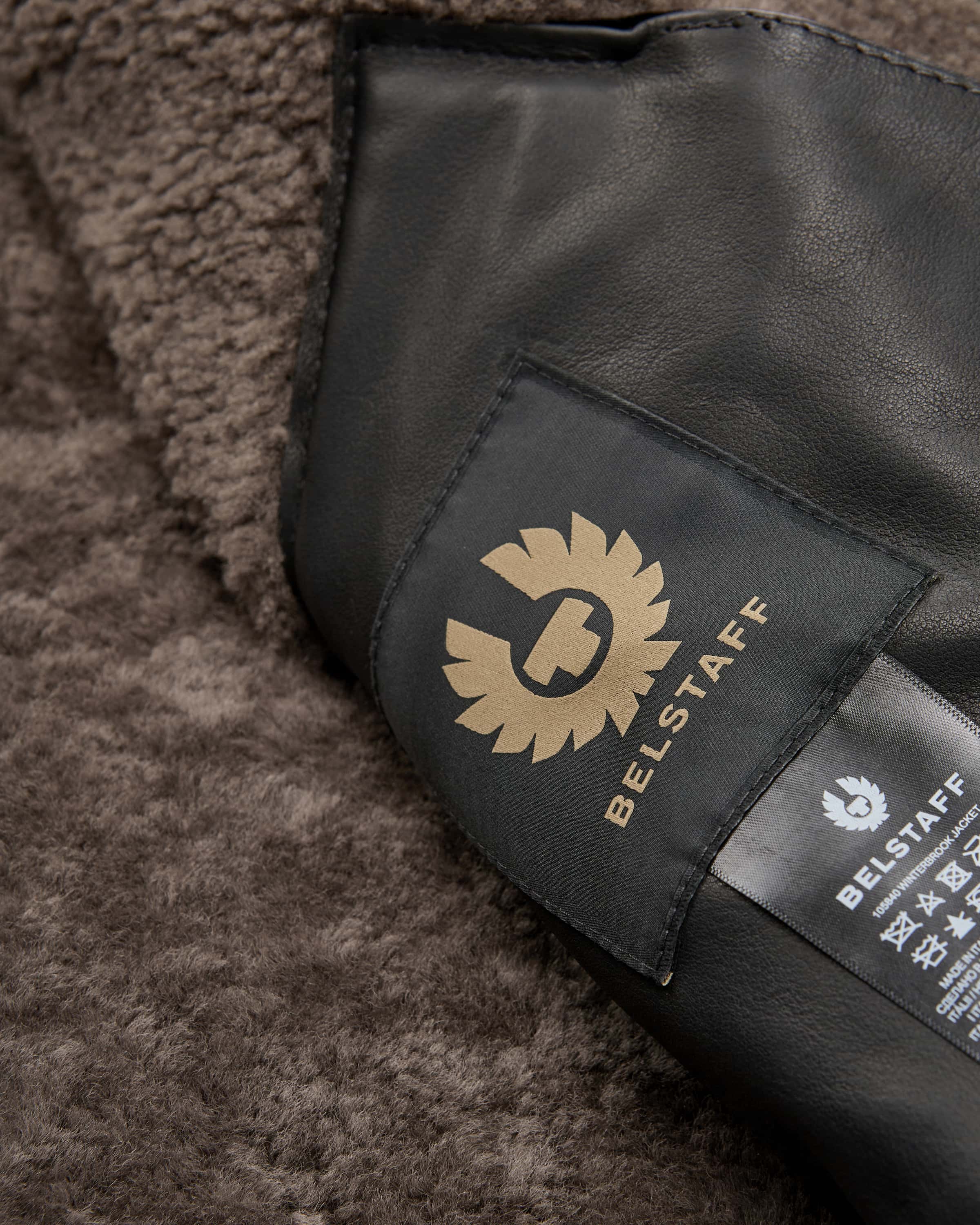 BelstaffサングラスMonaco Black on Brown*美品* Original Rare Vintage 00s Belstaff Leathermaster 1970 Black