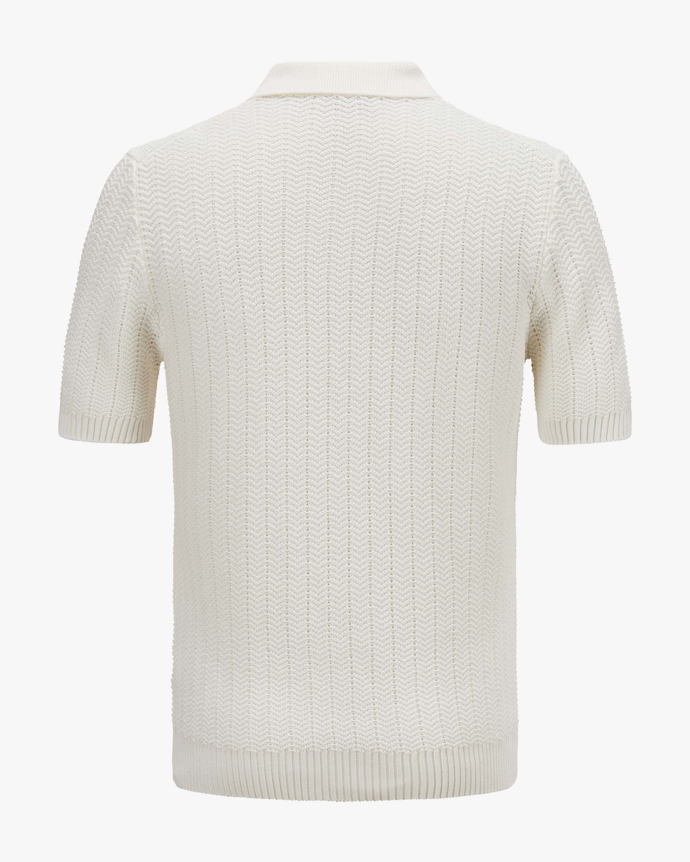 Gran Sasso Knitted cotton polo shirt | LODENFREY