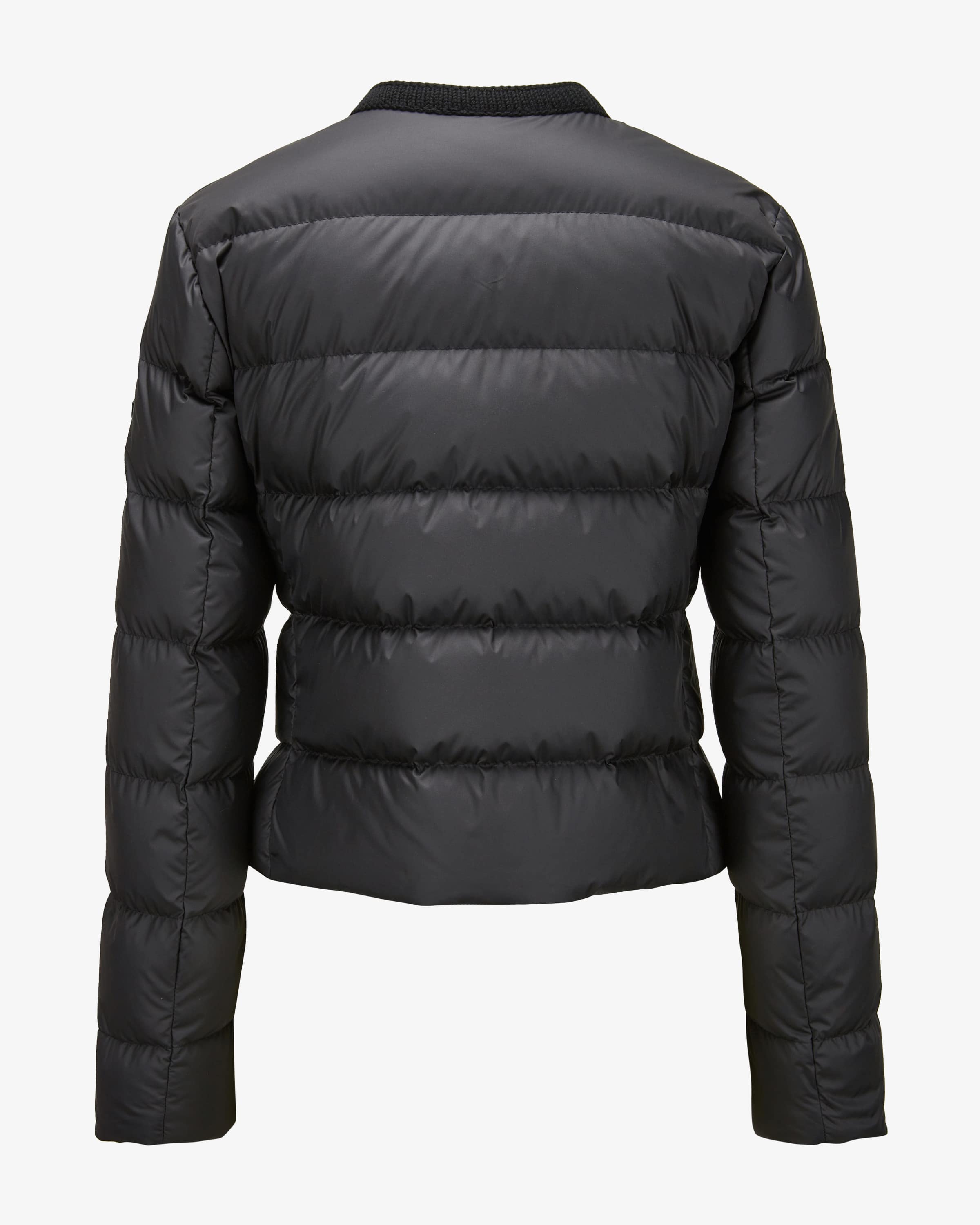 【関税&送料込】Moncler Mauvezin Nylon Down Jacket With Embr Moncler Mauvezin Puffer Jacket with Wool Trim | Saks Fifth